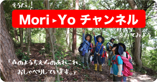 youtube「Mori-Yoチャンネル」へ