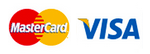 VISA・MasterCardマーク