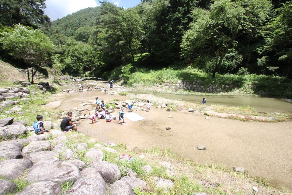 水辺(川)の活動への注意喚起