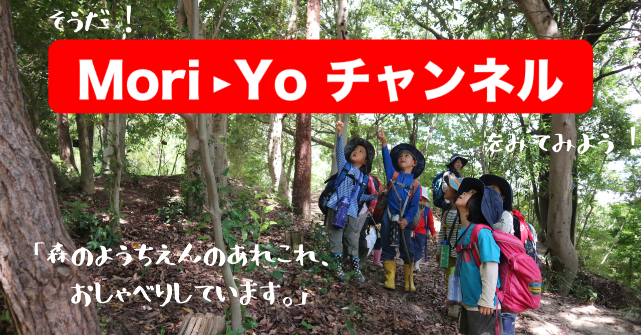 YouTube動画「Mori-Yoチャンネル」公開のお知らせ