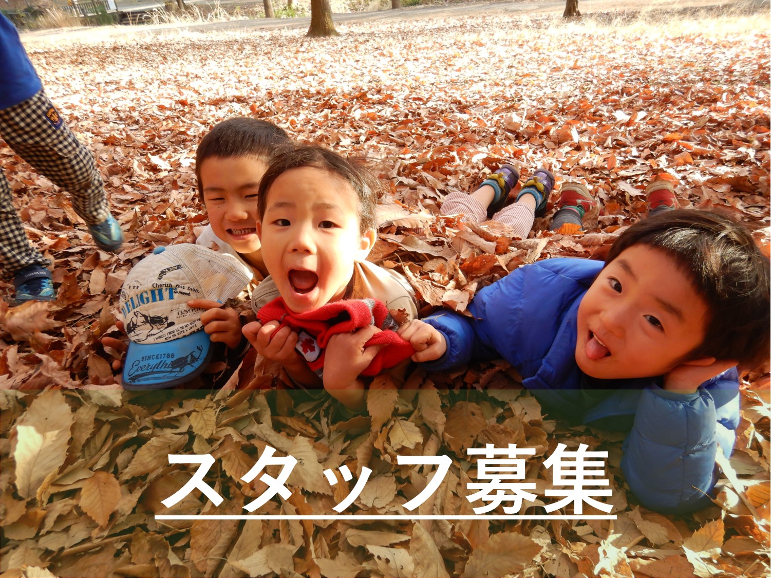 【もあなキッズ自然楽校】2021年度・2022年度スタッフ募集
